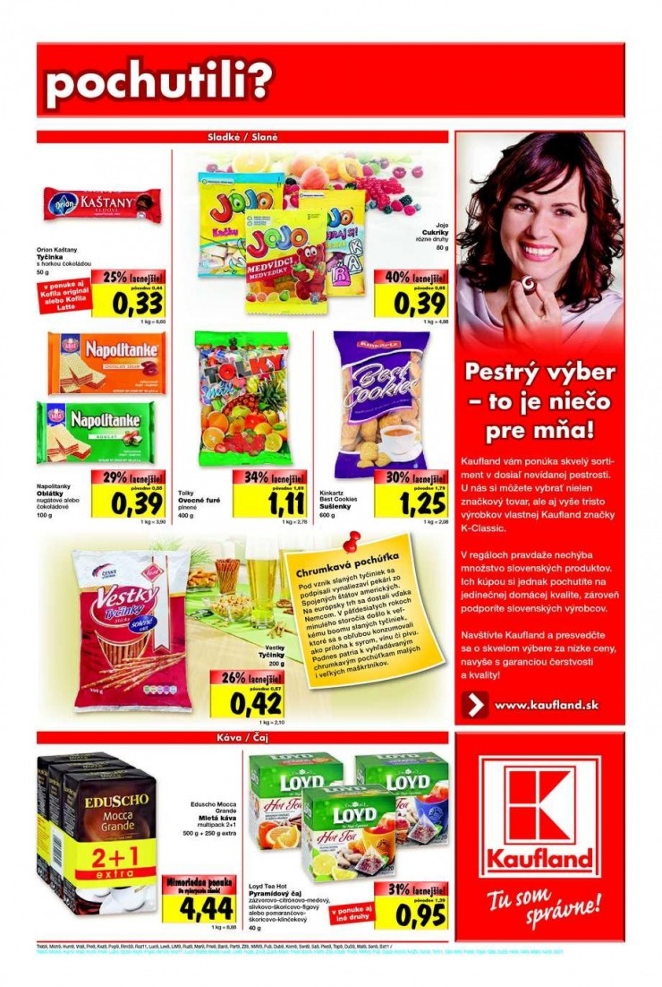 letk Kaufland mimoriadn ponuka Preov strana 9