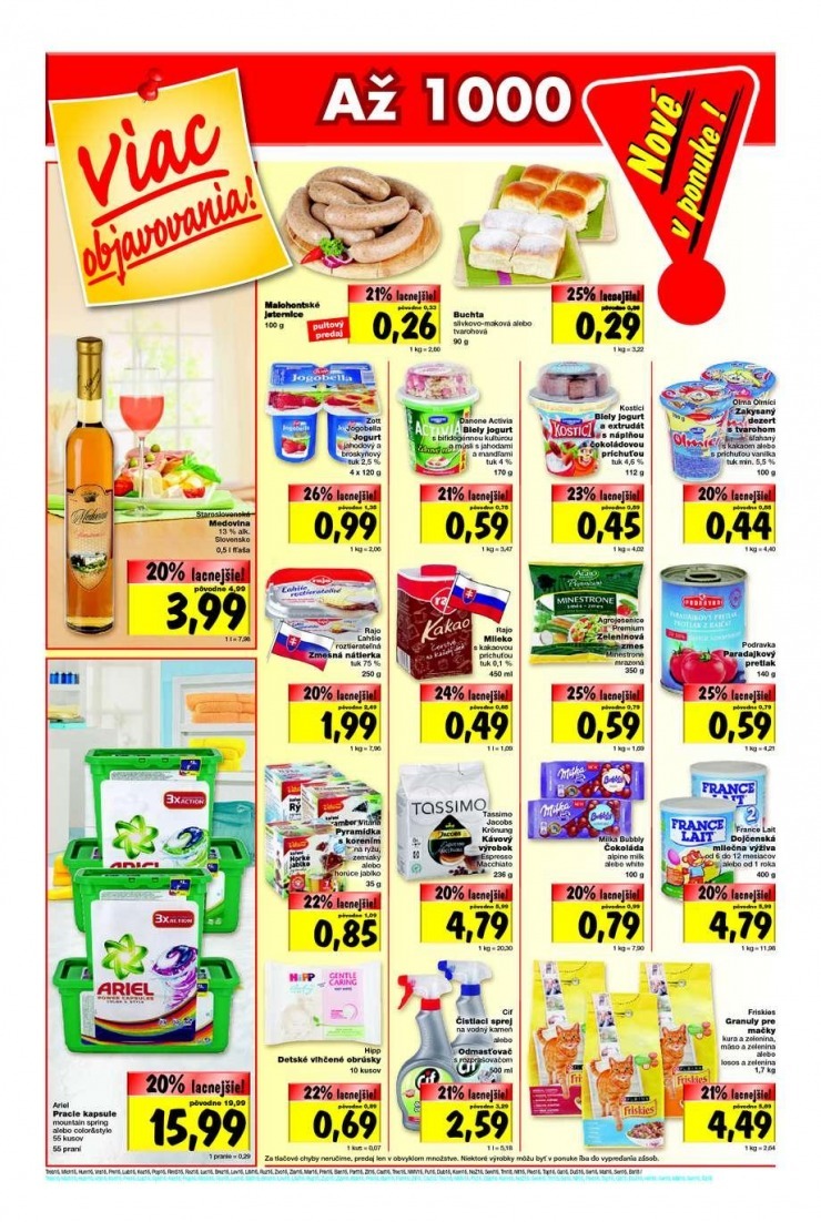 letk Kaufland mimoriadn ponuka Preov strana 16