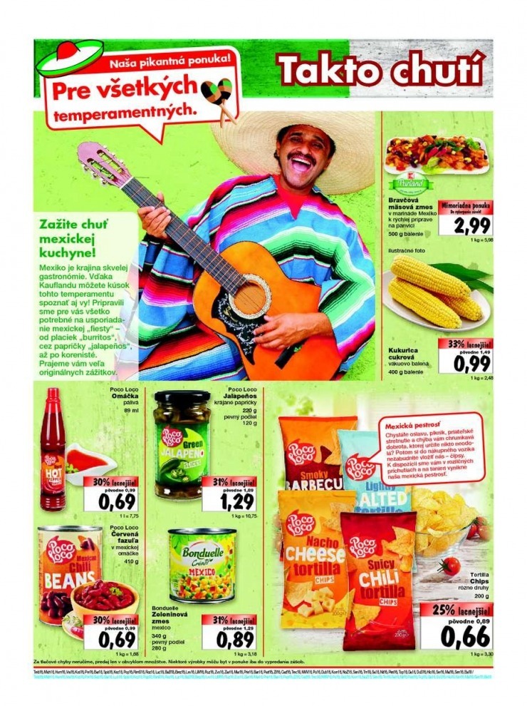 letk Kaufland letk - Fiesta mexicana strana 18