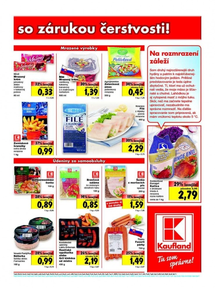 letk Kaufland aktulny letk - Preov strana 9