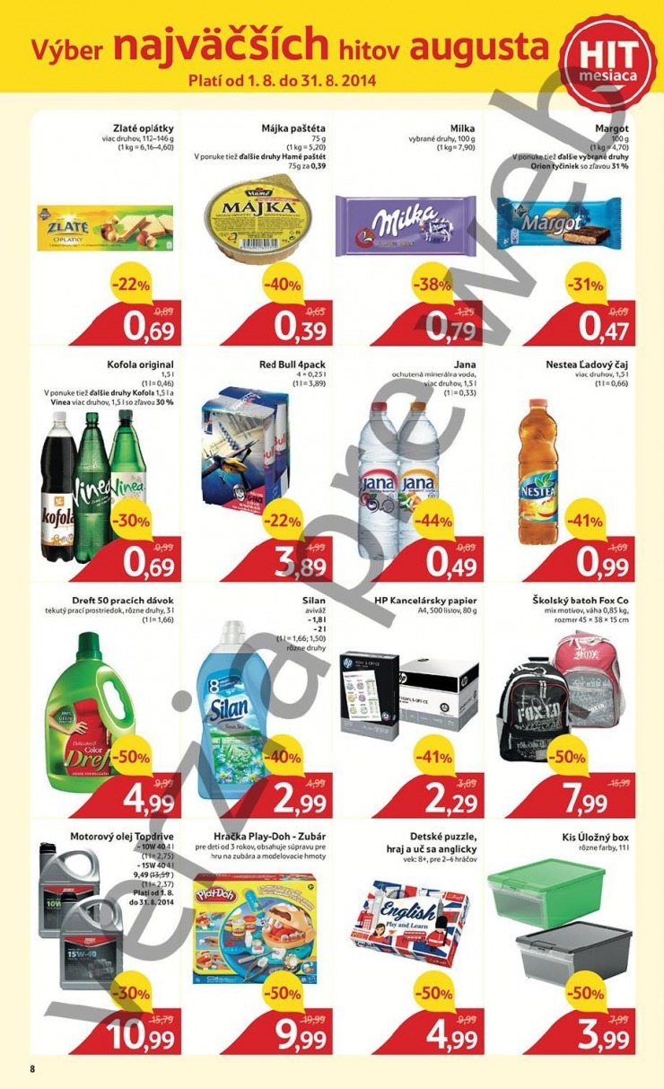 letk extra ponuka Tesco strana 8